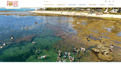 Desktop Screenshot of praiadoforte.org.br