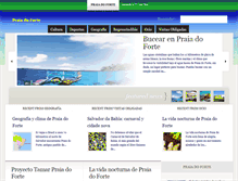 Tablet Screenshot of praiadoforte.com.es
